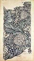 Projet pour chintz Avon, vers 1886